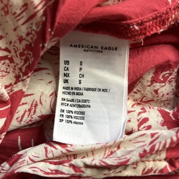 American eagle • palm leaf crop top - Picture 9 of 9